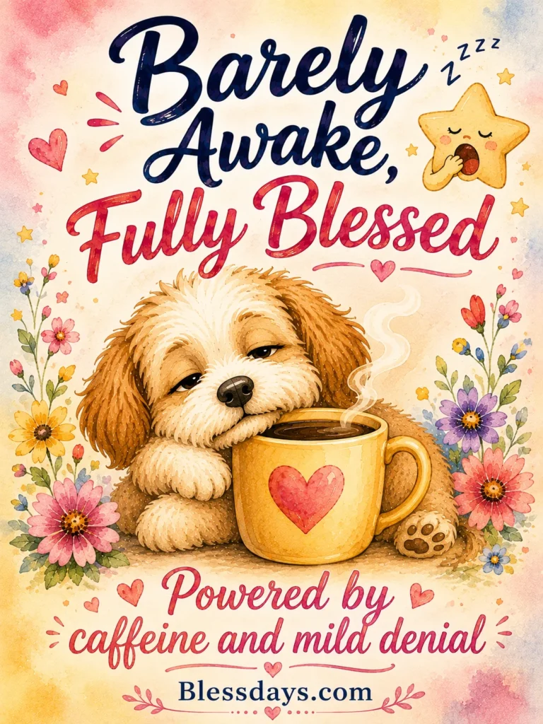 funny tuesday blessings about being tired