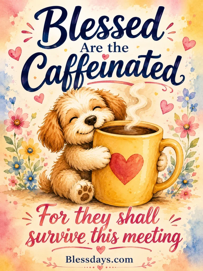 funny tuesday blessings for coffee lovers