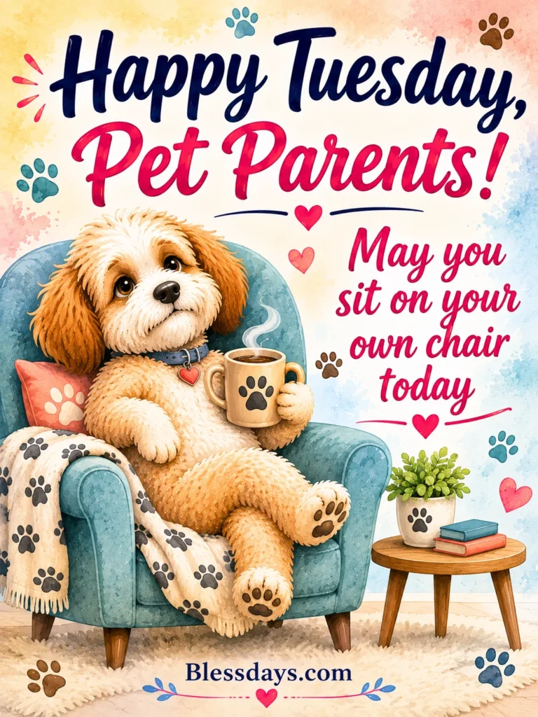 funny tuesday blessings for pet owners