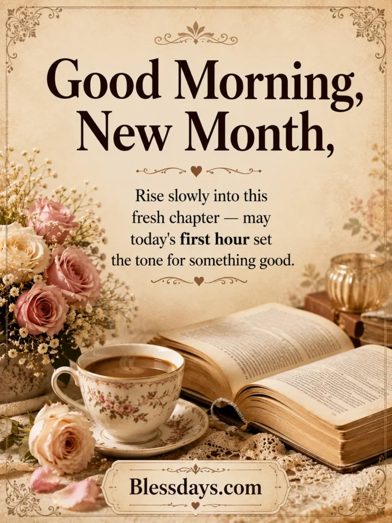 good morning saturday blessings for the new month