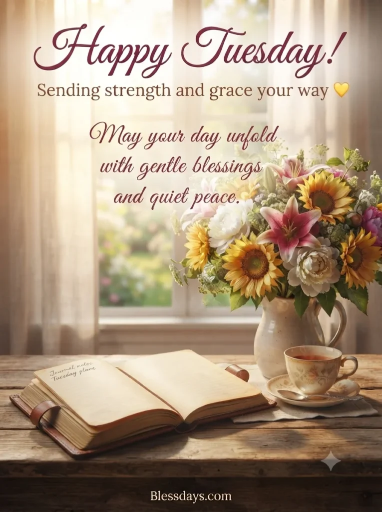 Happy Tuesday Blessings for Social Media and WhatsApp