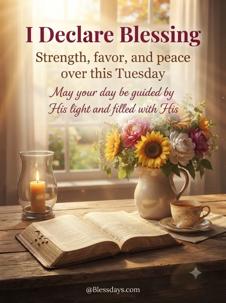 Happy Tuesday Declarations of Faith