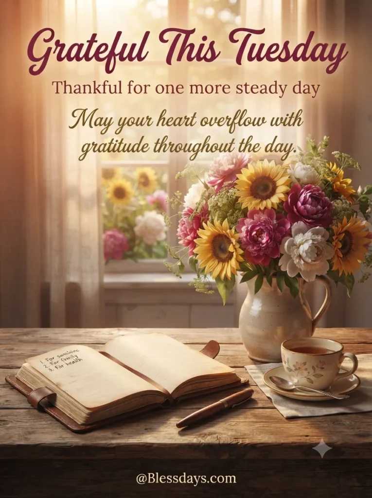 Happy Tuesday Gratitude Blessings