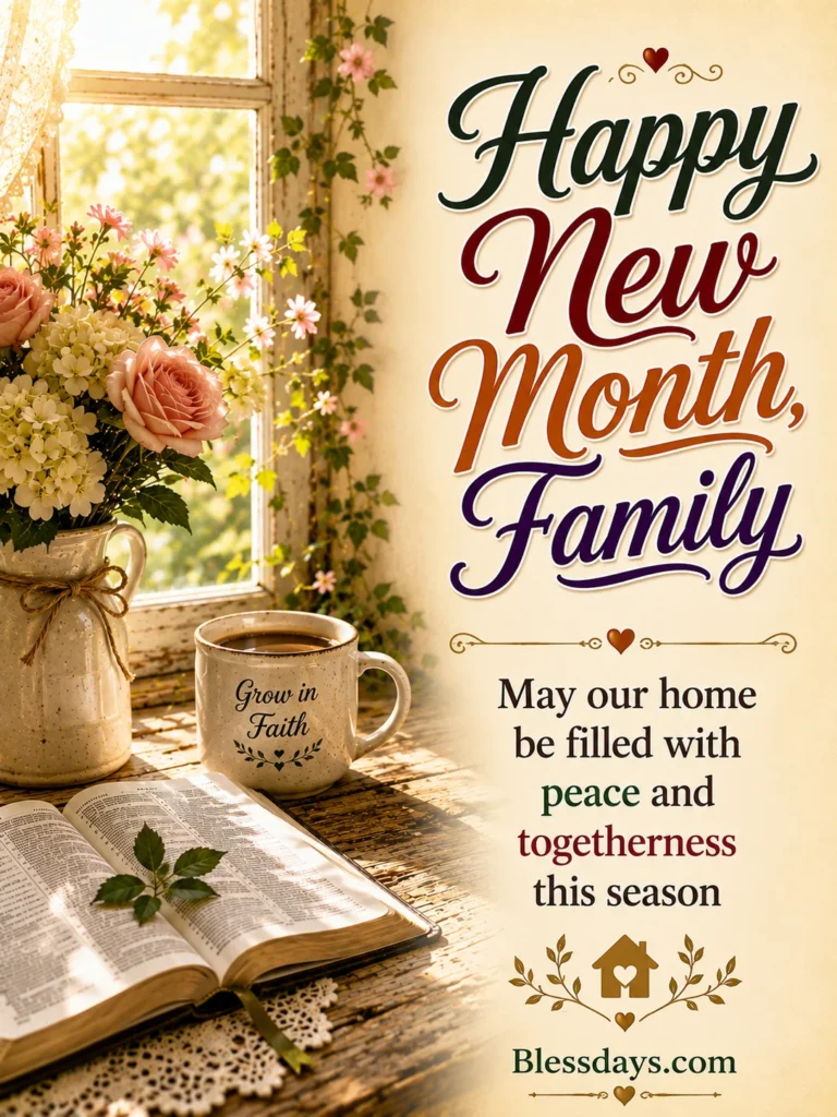 happy tuesday new month blessings for family