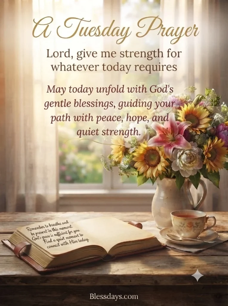 Happy Tuesday Prayers