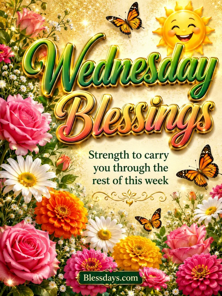 happy wednesday blessings