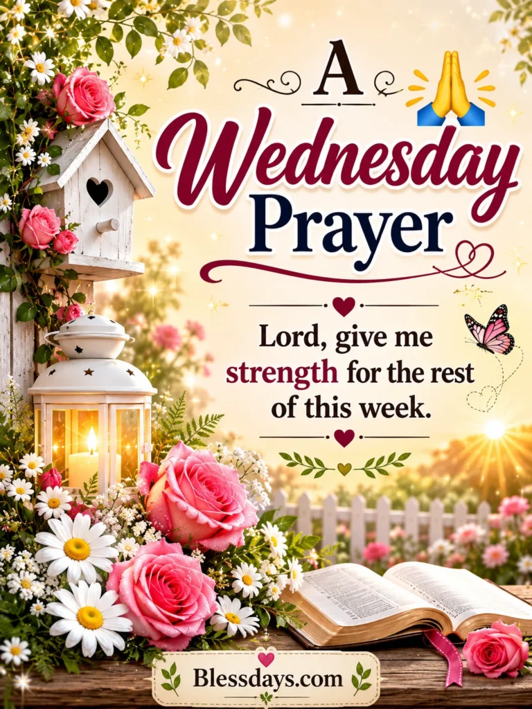 happy wednesday prayers