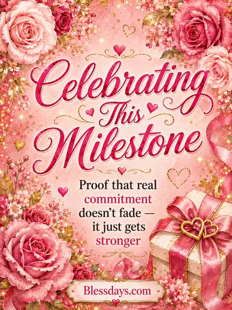 milestone anniversary blessings