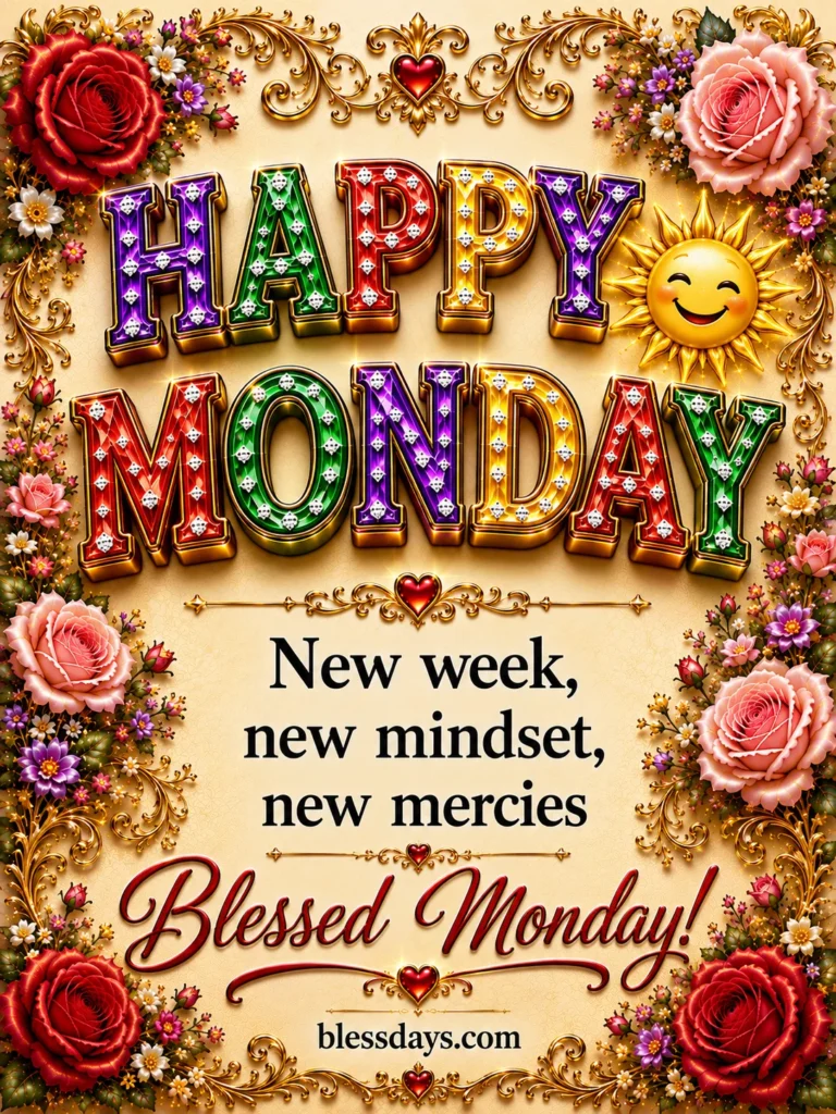 monday wishes for social media