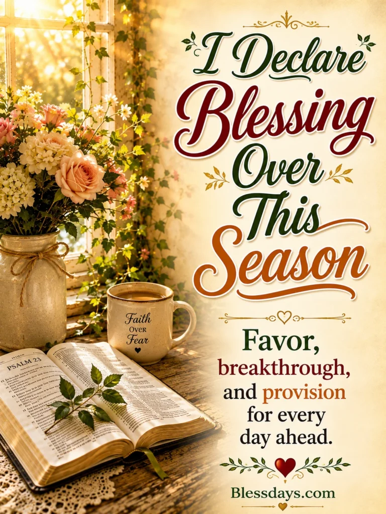 new month declarations of faith