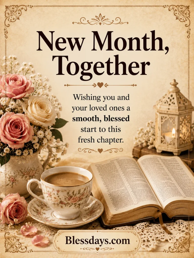 new month wishes for family and friends
