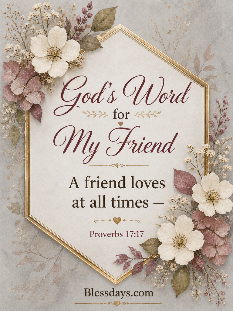 saturday blessings with bible verses for my best friend