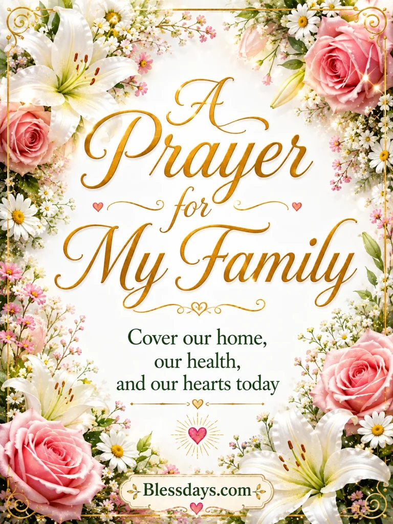 tuesday prayer for family