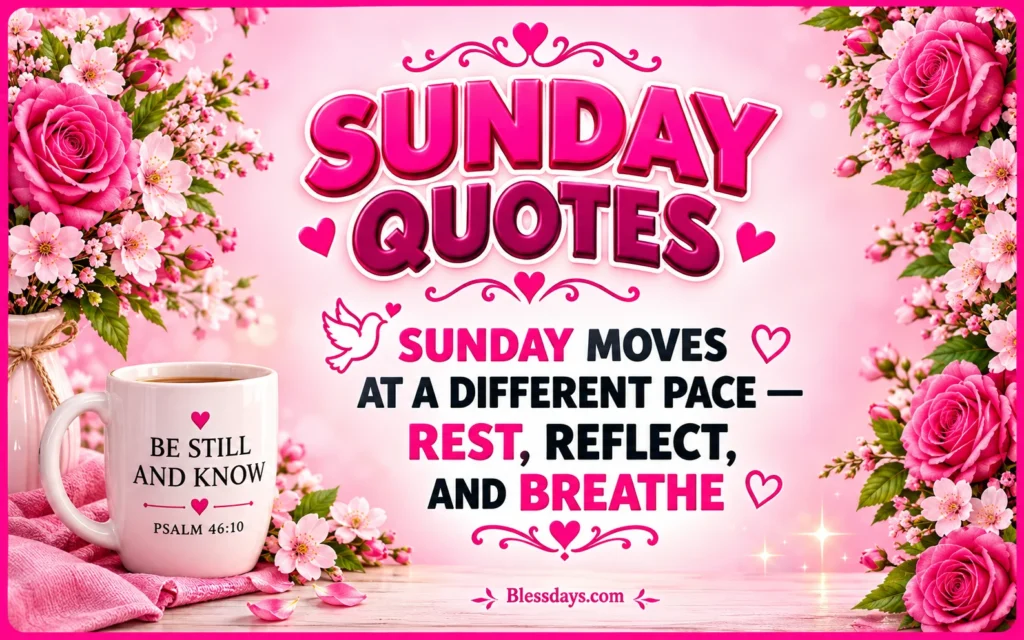 100+ Sunday Quotes, Blessings and Inspirational Messages sunday quotes