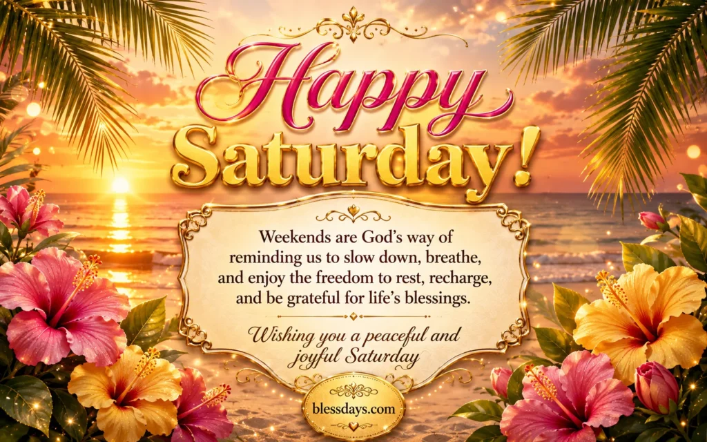 saturday quotes