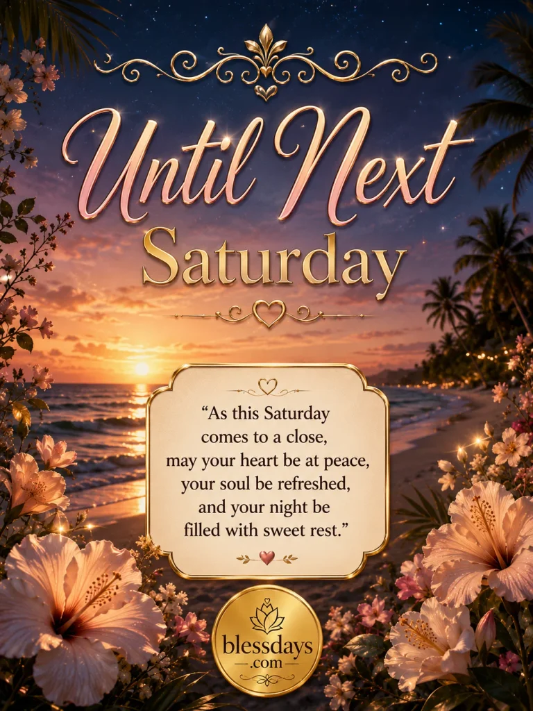 closing saturday quotes