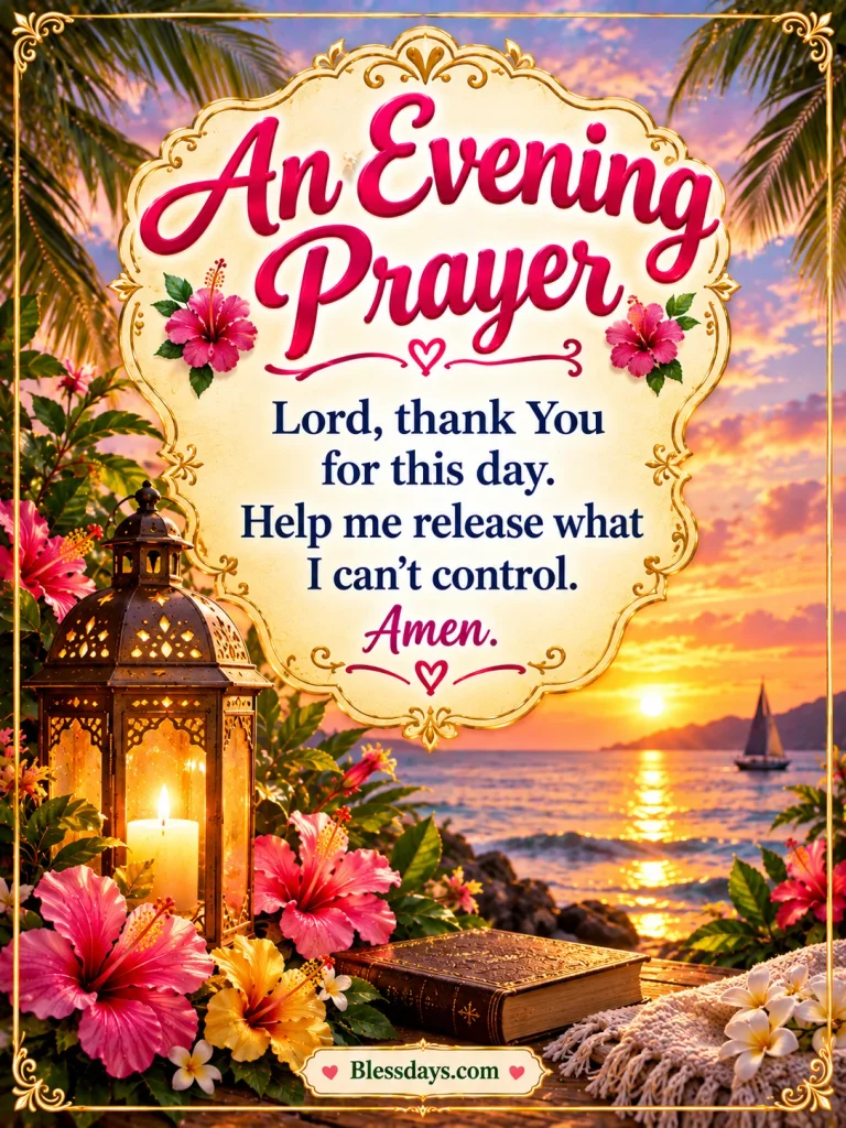 evening prayers