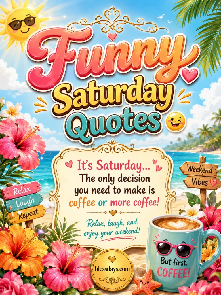 funny saturday quotes