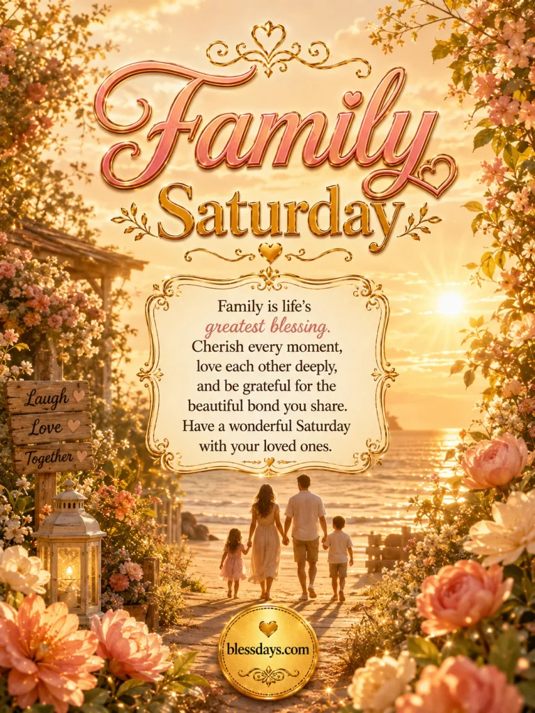 saturday quotes for family time