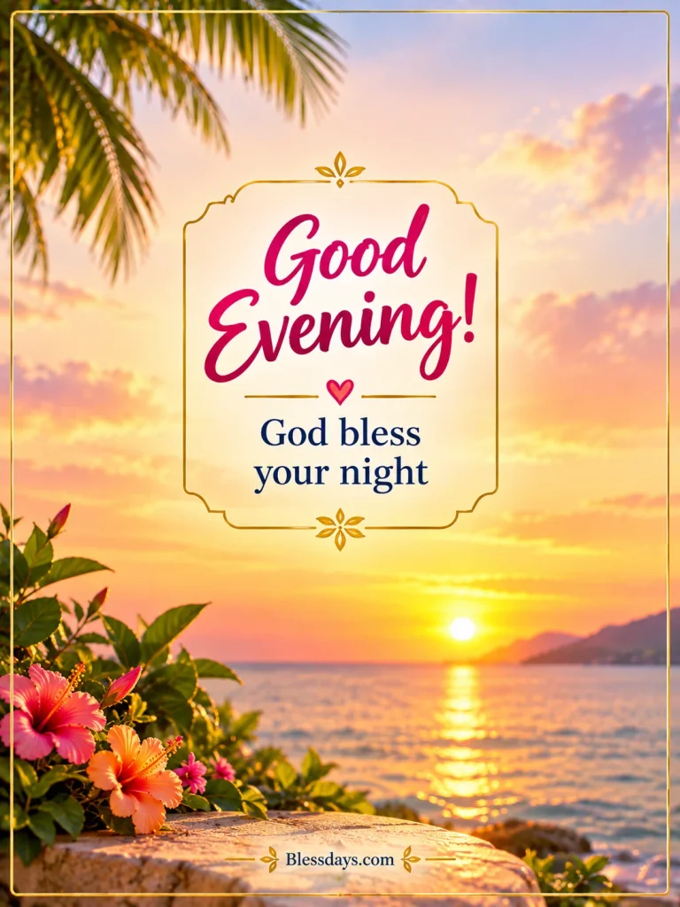 short evening blessings