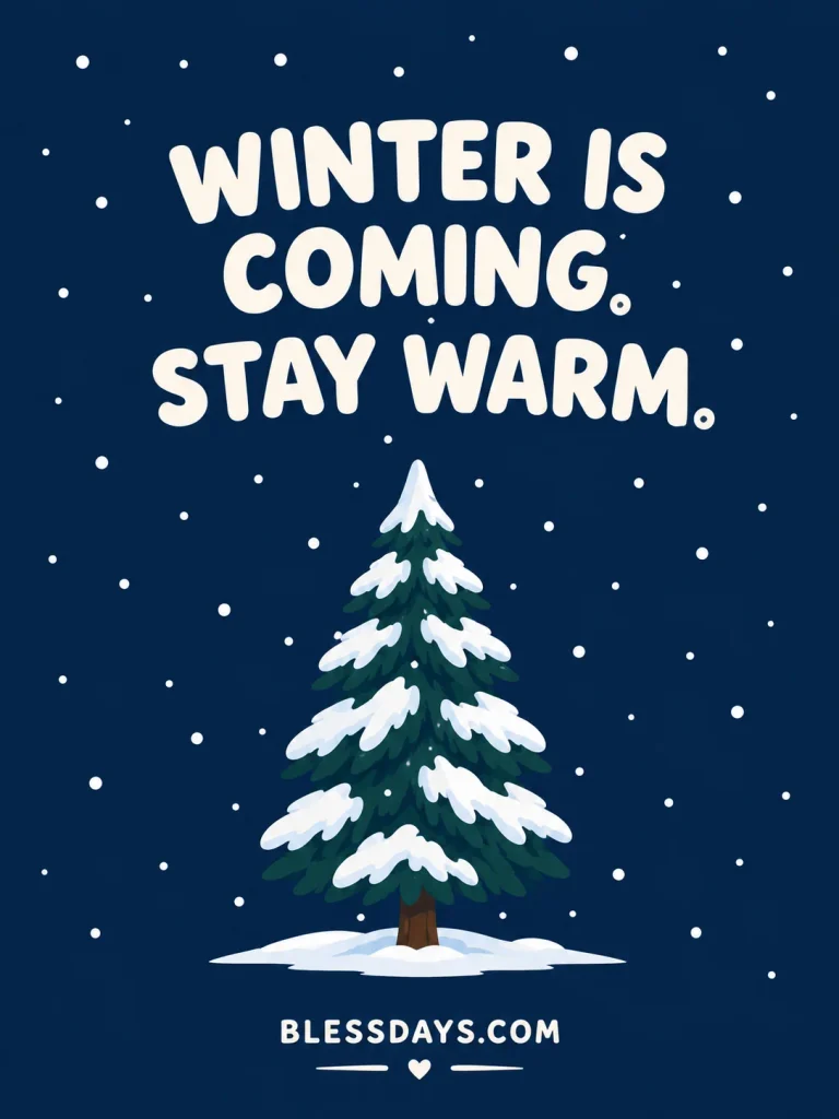 short winter quotes
