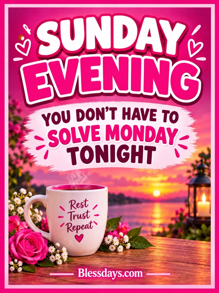 100+ Sunday Quotes, Blessings and Inspirational Messages sunday evening quotes