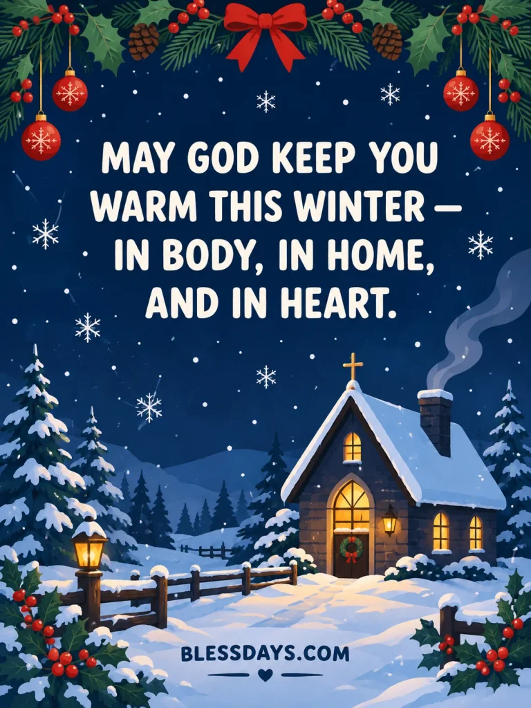 winter blessings