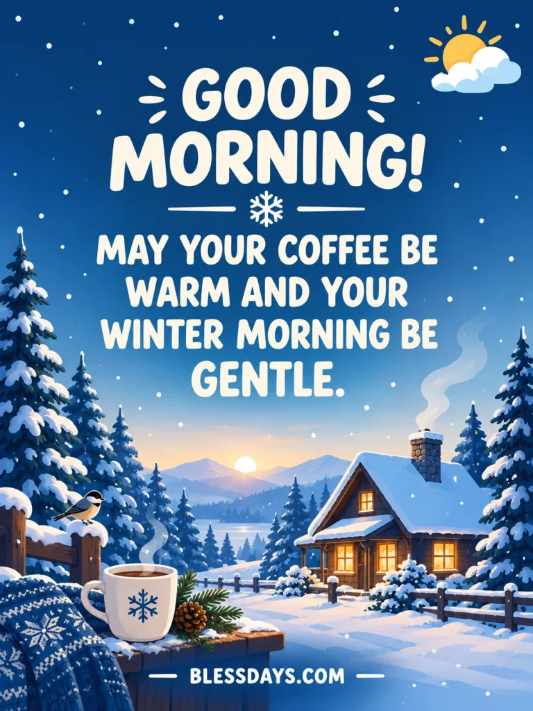winter morning quotes