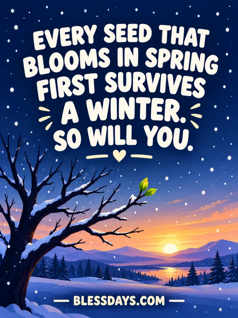 winter quotes for new beginnings