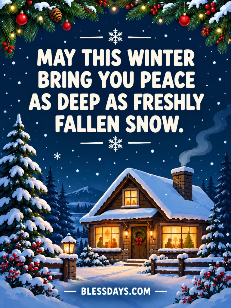 winter wishes for family and friends