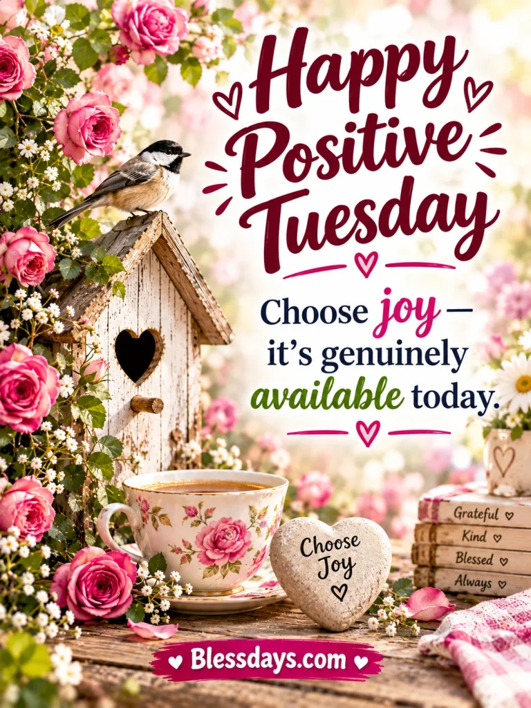 closing positive tuesday blessings