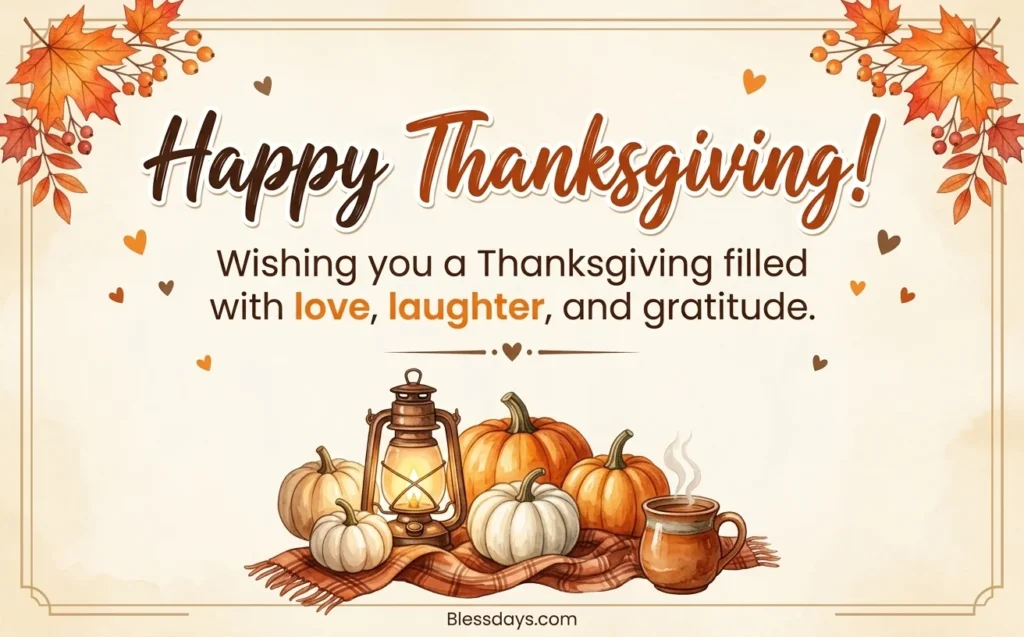 thanksgiving blessings
