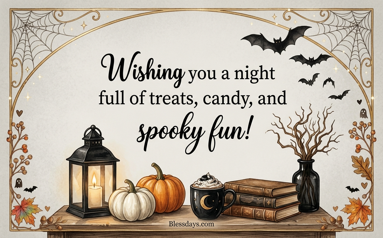 100+ Happy Halloween Wishes, Messages and Spooky Greetings