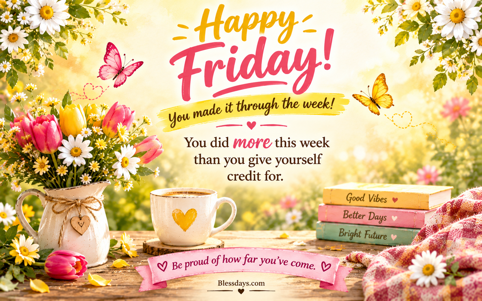 100+ Friday Encouragement Quotes, Blessings and Uplifting Messages